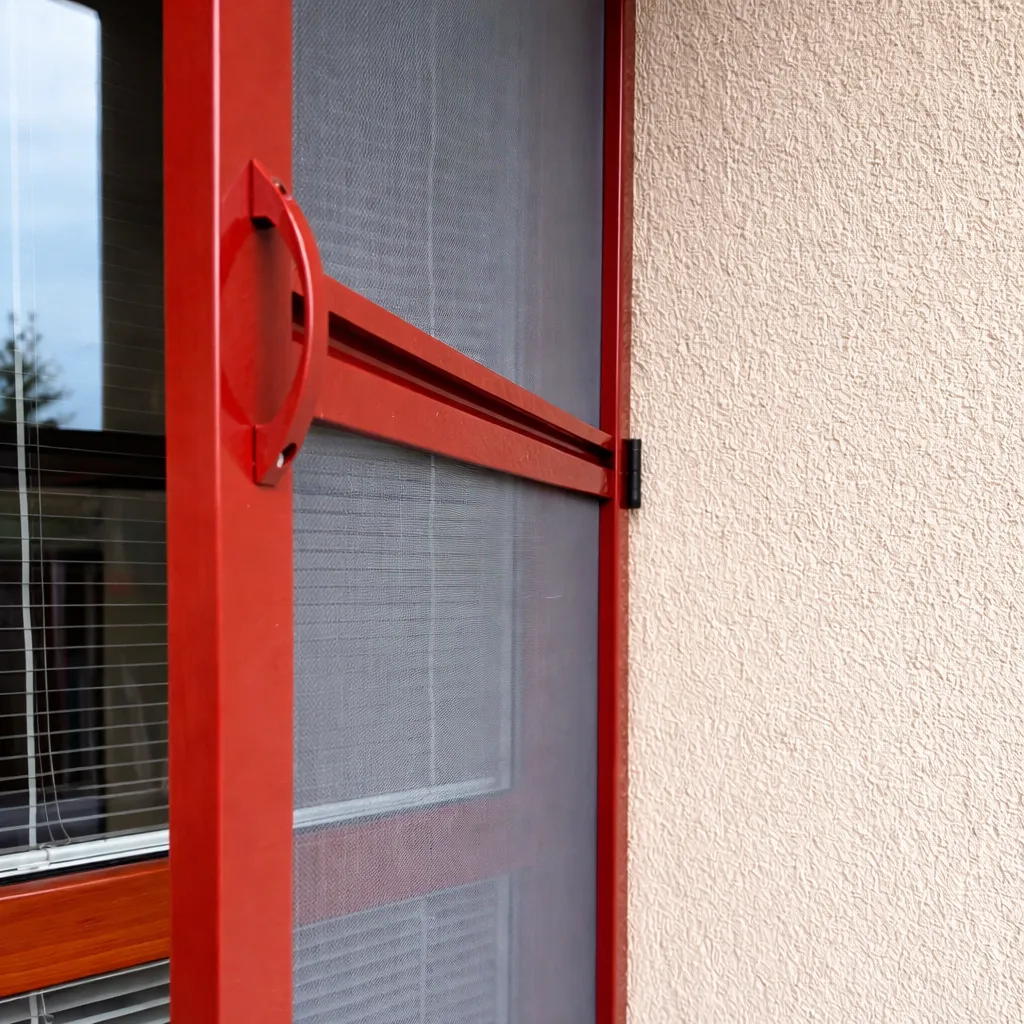 Síť proti hmyzu na balkonových dveřích